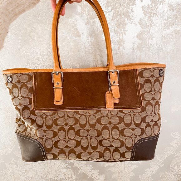 Authentic coach purse in signature canvas - Picture 2 of 4